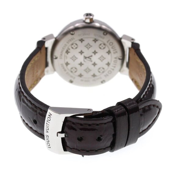 LOUIS VUITTON Tambour Q12M3 Bordeaux Dial Quartz Ladies Watch_828063 - Picture 5 of 6